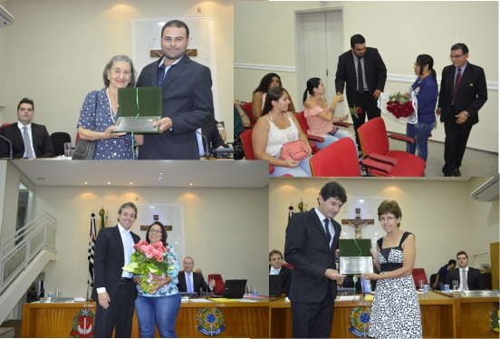 Homenageadas recebem ‘Prêmio Mulher Destaque’ na Sessão da Câmara Municipal